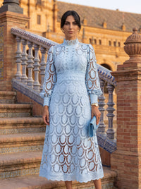 Robe Élégante Carmona en Soie – Maison Claire et Sylvie