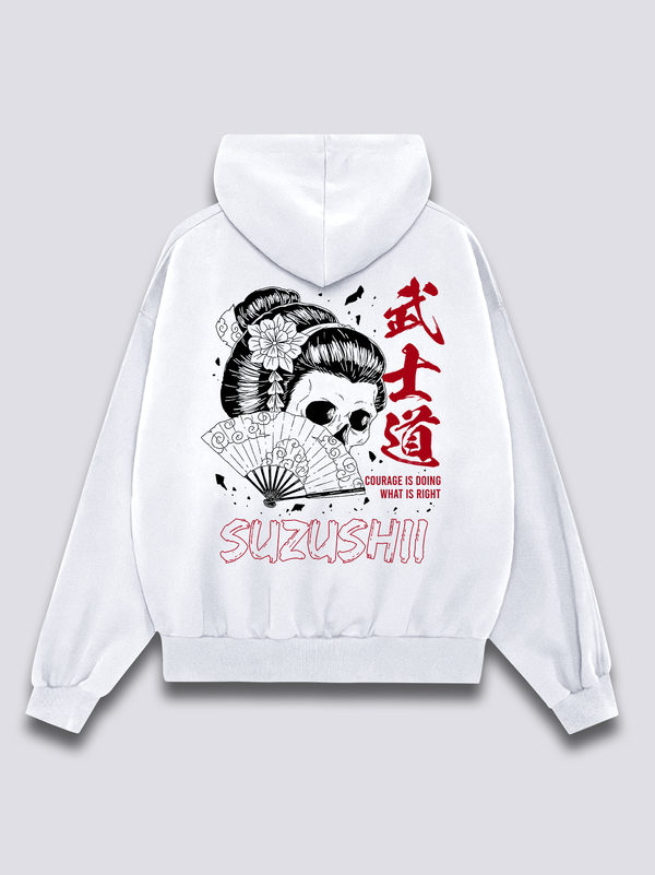 Geisha Valiente Sudadera con Capucha