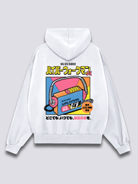 Vintage Melodías Sudadera con Capucha