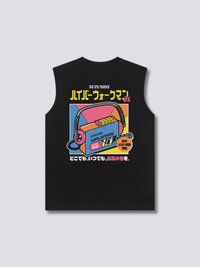 Vintage Melodías Camiseta sin Mangas