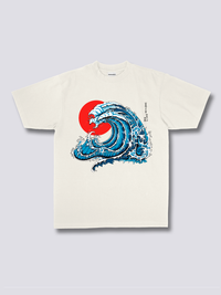 Estampado Frontal - Ondulado Fénix Camiseta