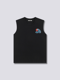 Ondulado Fénix Camiseta sin Mangas
