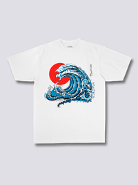 Estampado Frontal - Ondulado Fénix Camiseta