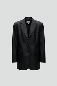 Blazer de mujer con solapa de muesca y cierre frontal™