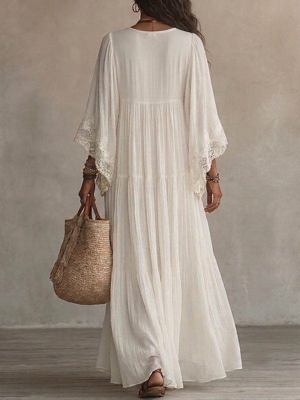 Solveig | Vestido Perla Blanca