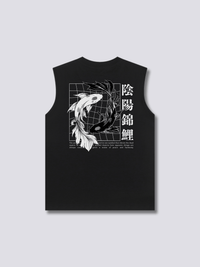 Ying Yang Koi Camiseta sin Mangas