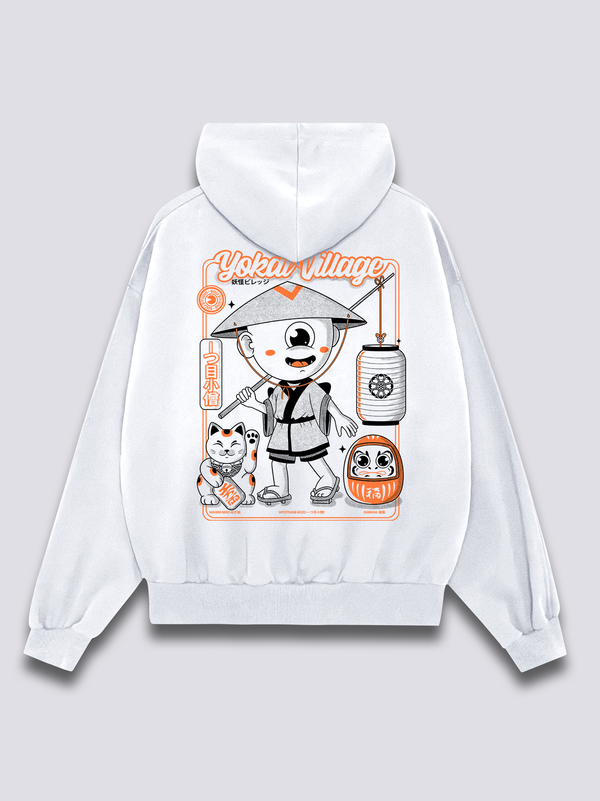 Yokai Aldea Sudadera con Capucha