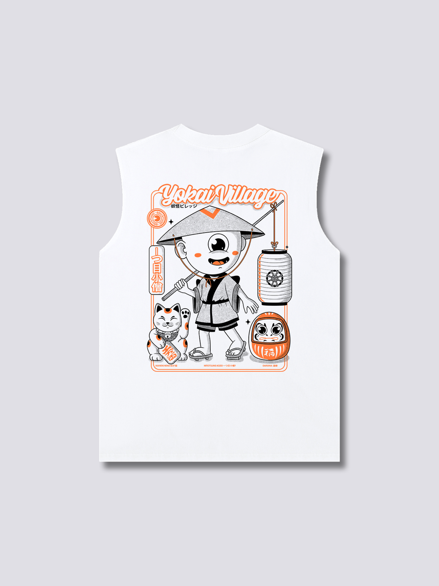 Yokai Aldea Camiseta sin Mangas