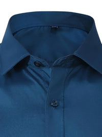 Hunter · Camisa Elegante de Manga Larga con Botones