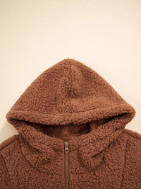 Aileen | Chaqueta teddy oversize con cremallera para mujer™