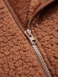 Aileen | Chaqueta teddy oversize con cremallera para mujer™