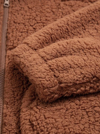 Aileen | Chaqueta teddy oversize con cremallera para mujer™