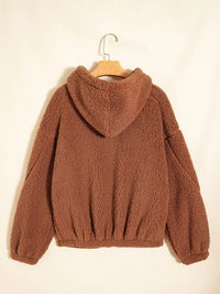 Aileen | Chaqueta teddy oversize con cremallera para mujer™