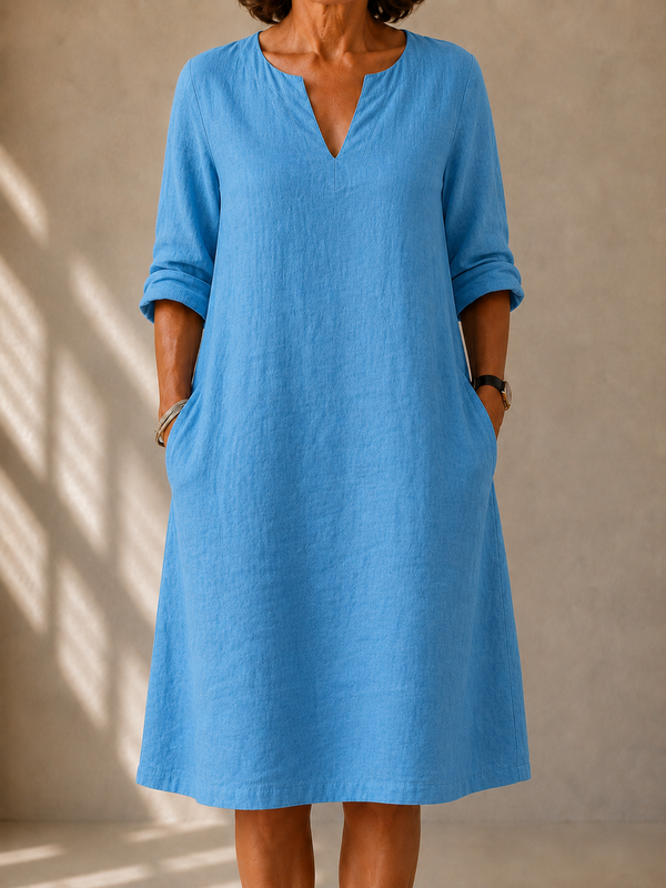 Claire · Vestido Desenfadado con Escote en V