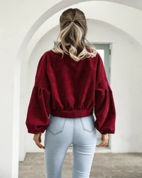 Brielle | Chaqueta bomber corta de pana para mujer™