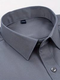 Hunter · Camisa Elegante de Manga Larga con Botones