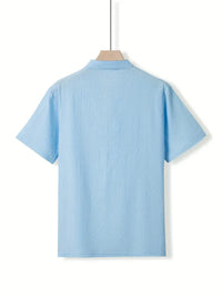 Ethan · Camisa Elegante de Manga Corta