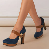 Confort · Escarpines Elegantes de Tacón Cómodo