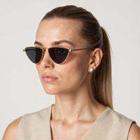 Léa · Gafas de Sol Doradas