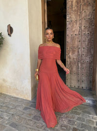 Toledo · Vestido Elegante de Seda