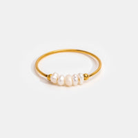 Perla Natural · Anillo Clásico con Perla de Agua Dulce