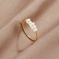 Perla Natural · Anillo Clásico con Perla de Agua Dulce
