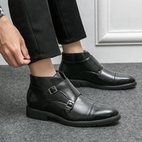Darell · Botas con Doble Hebilla Monk