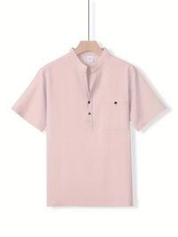 Ethan · Camisa Elegante de Manga Corta
