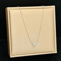 Moissanita · Collar con Piedras de Moissanita