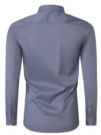 Hunter · Camisa Elegante de Manga Larga con Botones