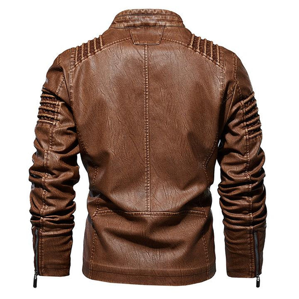 Laurent Monaco · Chaqueta de Cuero Empire