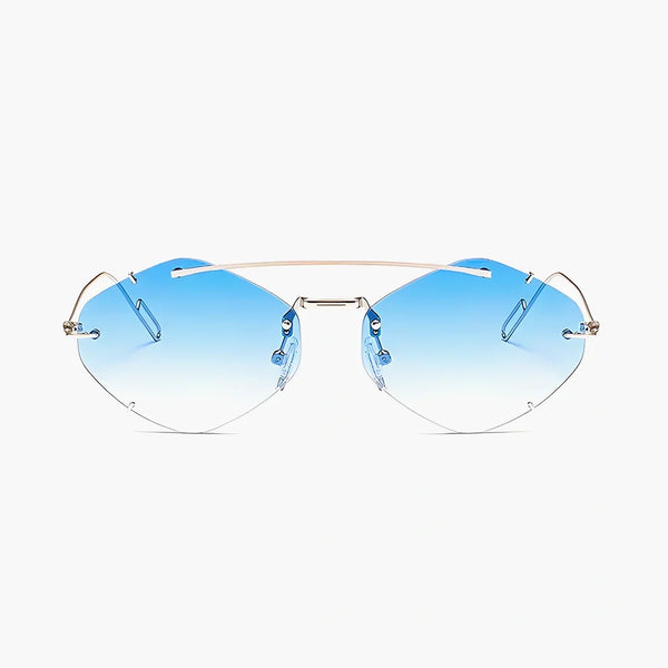 Laetitia · Gafas de Sol Doradas Exóticas