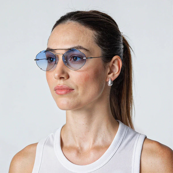 Laetitia · Gafas de Sol Doradas Exóticas