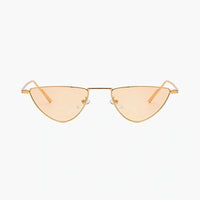 Léa · Gafas de Sol Doradas
