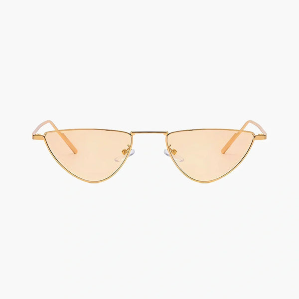 Léa · Gafas de Sol Doradas