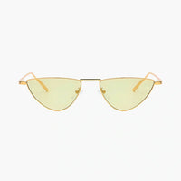 Léa · Gafas de Sol Doradas