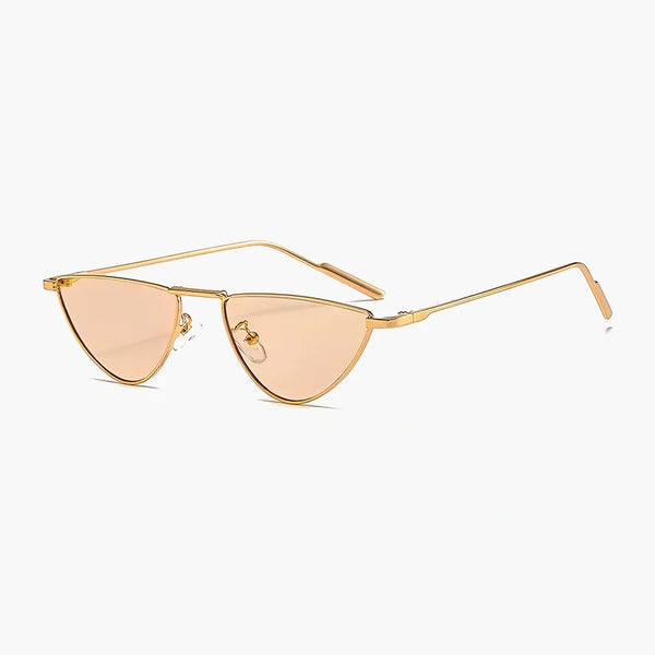 Léa · Gafas de Sol Doradas
