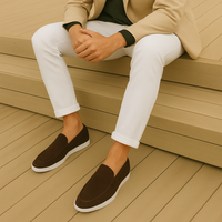 Mocasines Elegantes de Serraje