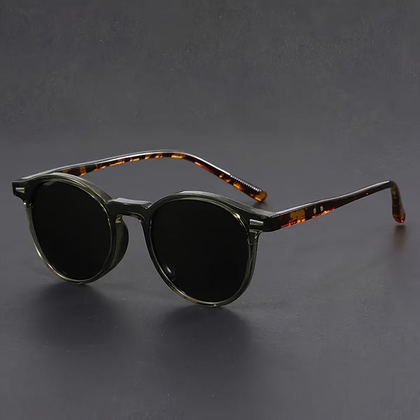 Gafas de Sol Retro de Montura Redonda Ligera