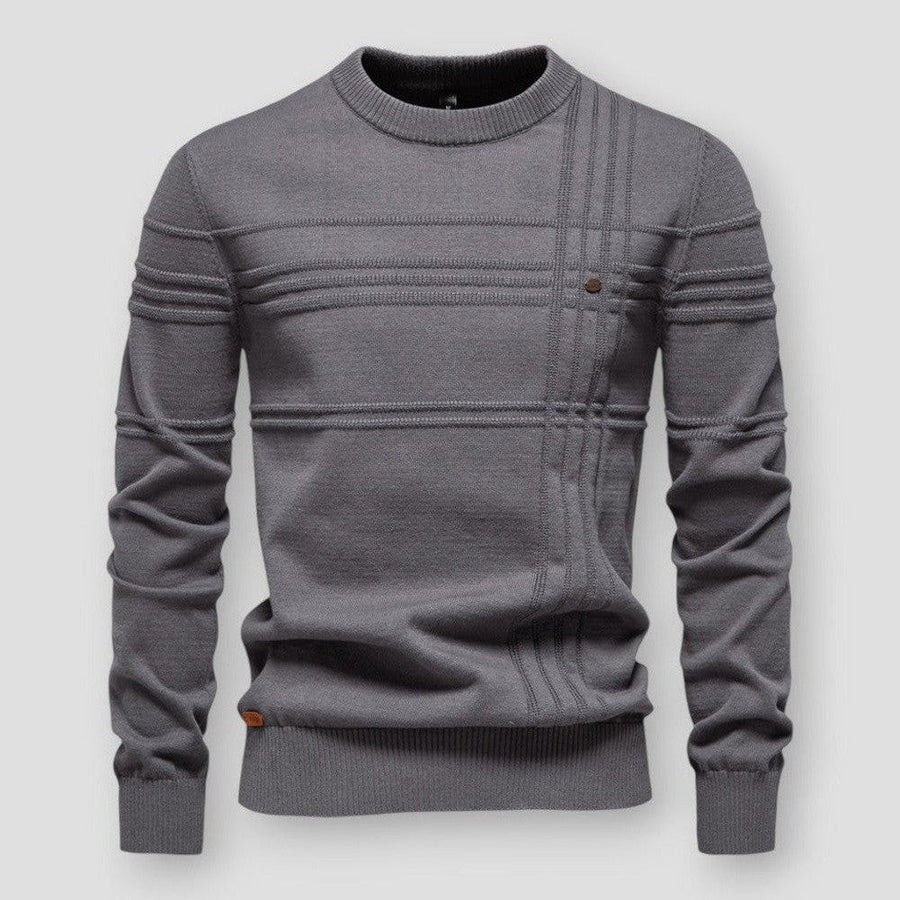 Hugo · Jersey Clásico de Cuello Redondo