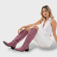 Botas Altas Mujer Estilo Western