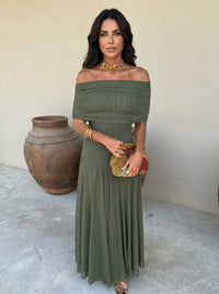 Robe Élégante Simba en Tulle de Soie - Maison Claire et Sylvie