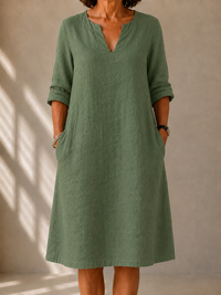 Lucie · Vestido Trapecio con Bolsillos