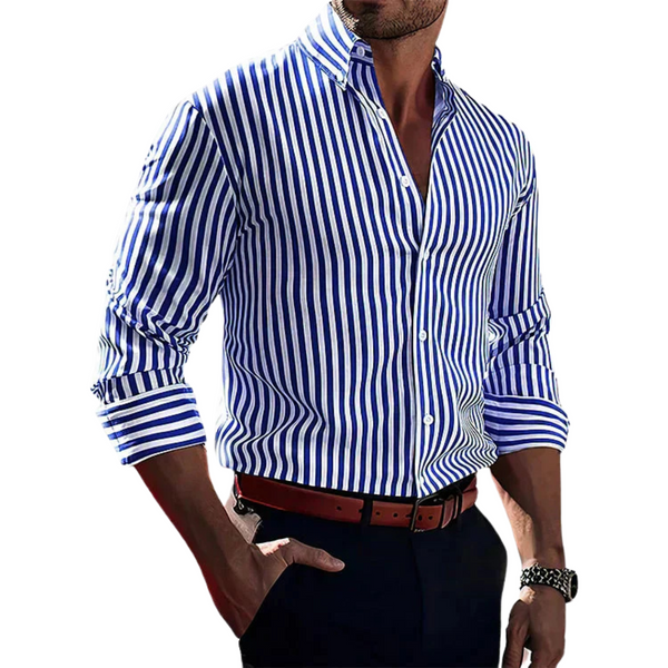 Logan · Camisa de Rayas Confidence