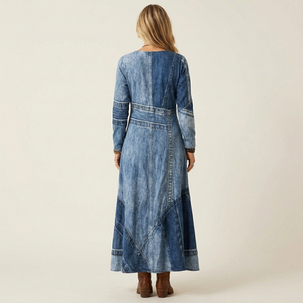 Adriana · Vestido Midi Vaquero Vintage