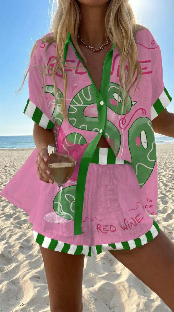 Rosa · Conjunto de Verano
