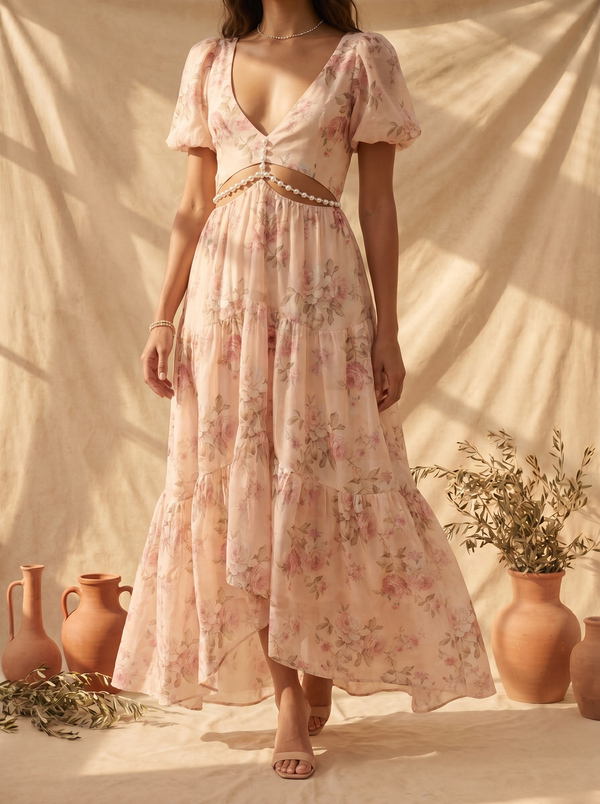 Layla · Vestido Elegante Flotante