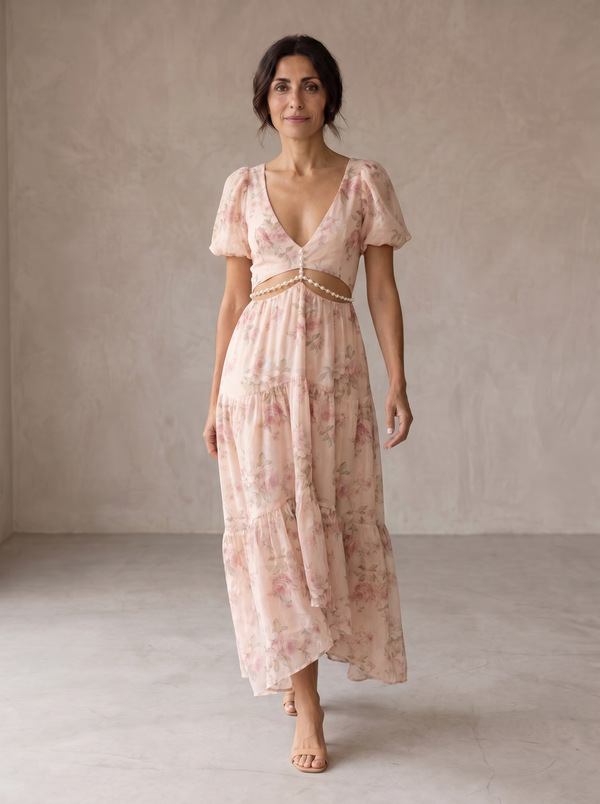 Layla · Vestido Elegante Flotante
