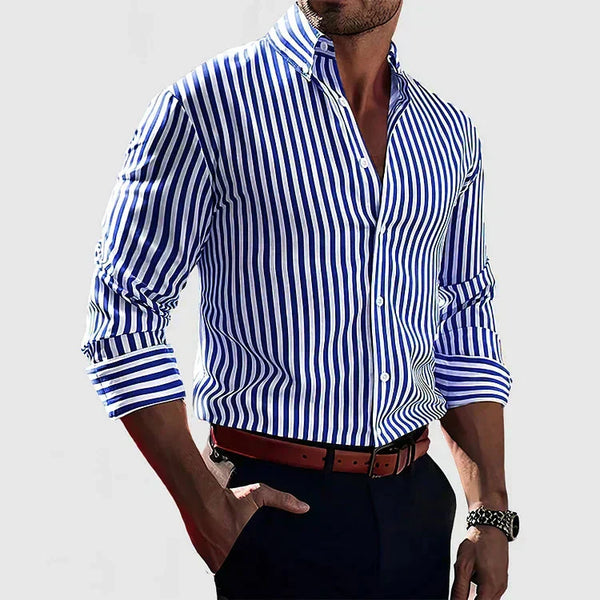 Logan · Camisa de Rayas Confidence