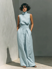 Nuria · Conjunto Minimalista de Top y Pantalón